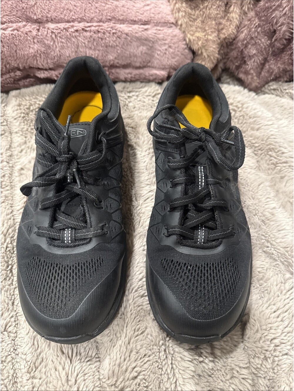 KEEN Utility Mens Sz 9.5EE Vista Energy XT Low Height Carbon Composite Toe Shoes